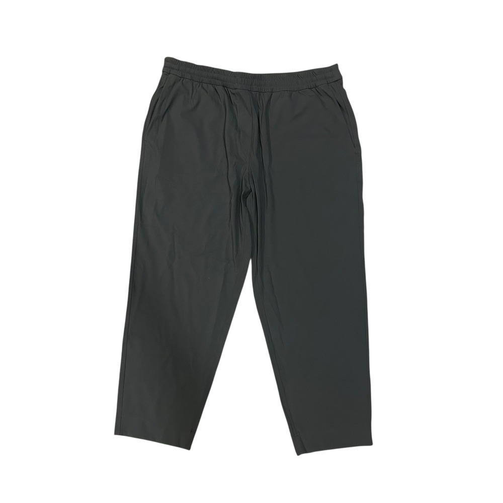 Lululemon Tapered Leg‎ Mid Rise Pants Womens XL Gray Athletic